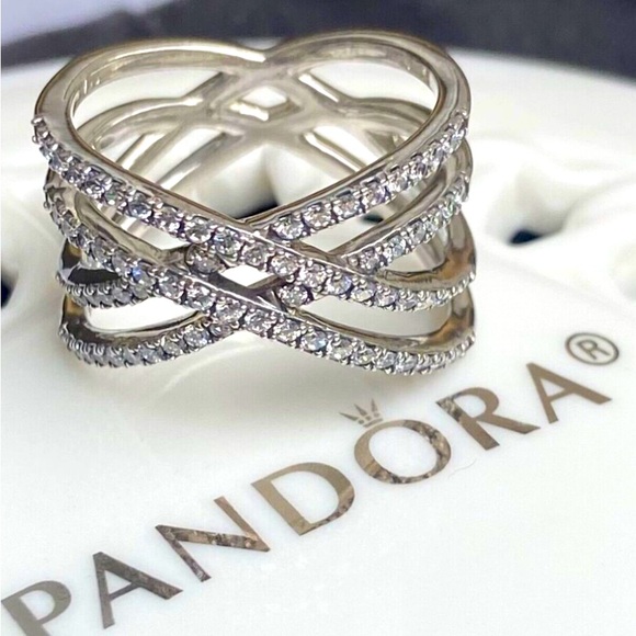 Pandora Jewelry - Authentic Pandora Cosmic Lines Ring